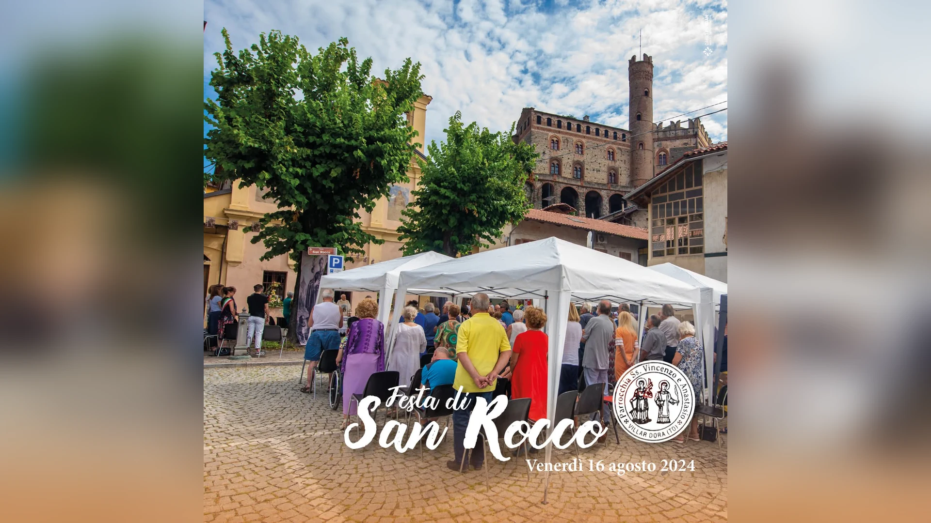 Le feste del paese di Villar Dora — Festa di San Rocco (Piemonte)